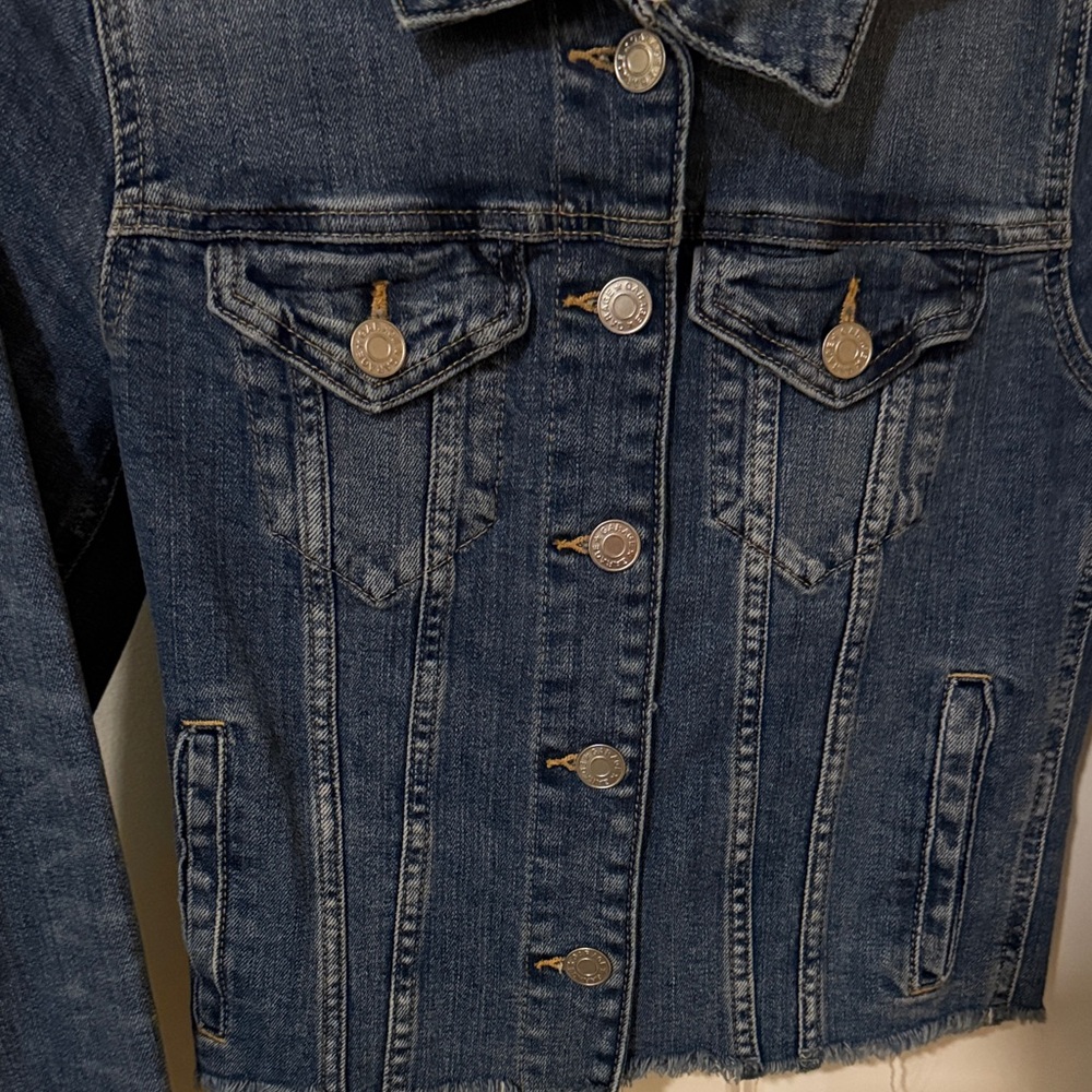 Garage Dark Blue Jean Jacket - Picture 3 of 4